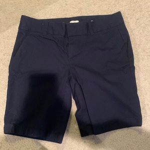 J. Crew Frankie Shorts Size 4 Navy